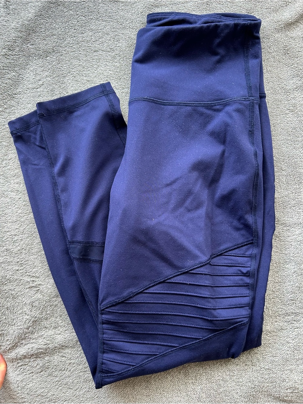 Old Navy Moto Style Activewear Leggings - Navy Blue